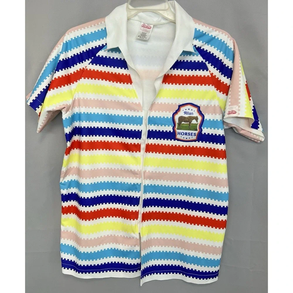 Allan Barbie Movie Shirt Adult Costume Rainbow Cosplay Ken Halloween‎ Dress Up